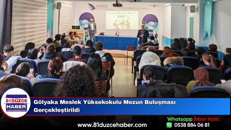 Gölyaka Meslek Yüksekokulu Mezun Buluşması Gerçekleştirildi