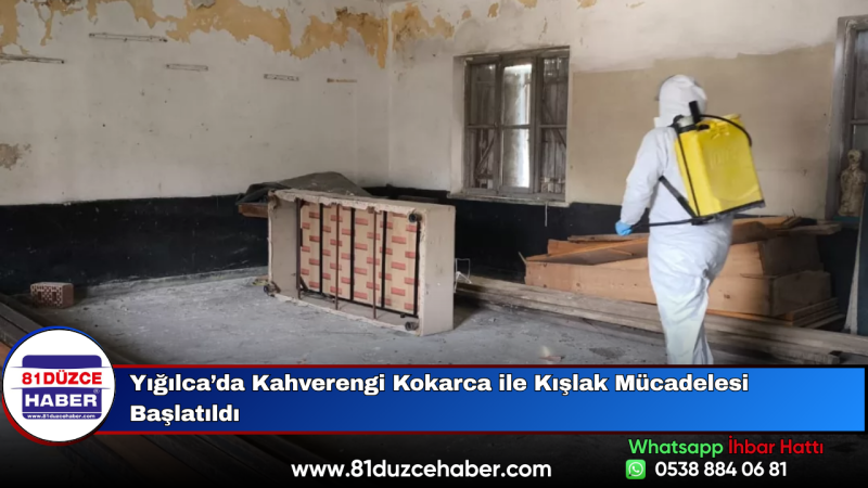Yığılca’da Kahverengi Kokarca ile Kışlak Mücadelesi Başlatıldı