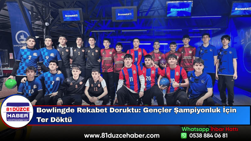 Bowlingde Rekabet Doruktu: Gençler Şampiyonluk İçin Ter Döktü