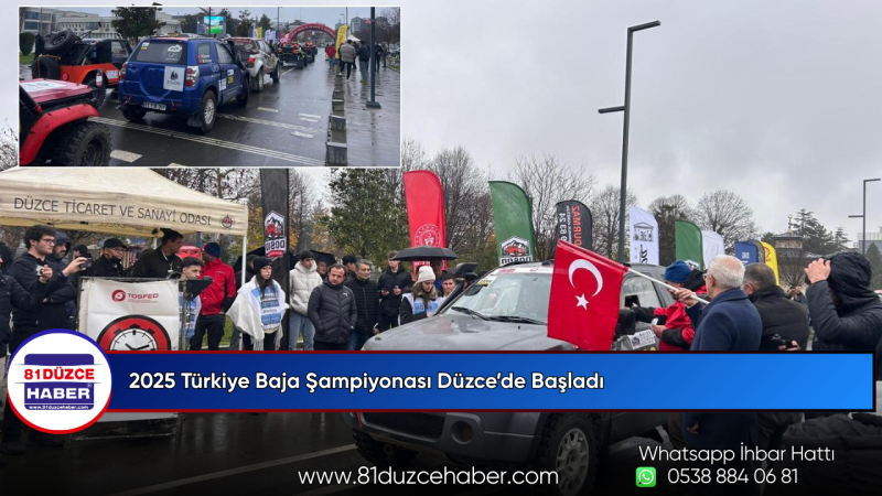 2025 Türkiye Baja Şampiyonası Düzce’de Başladı