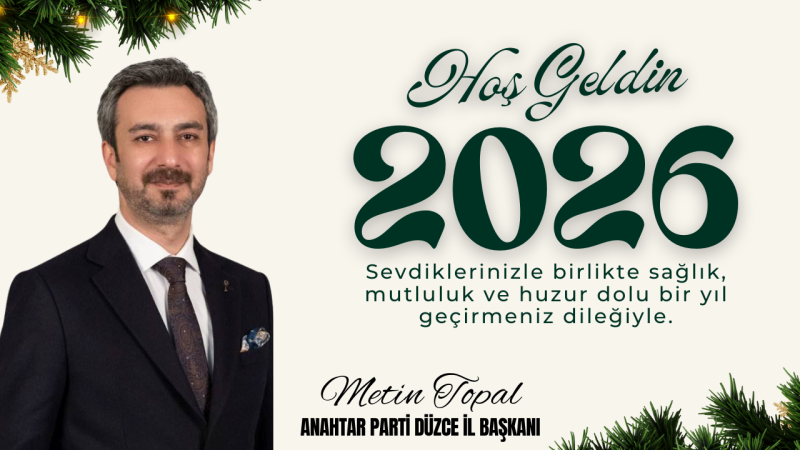METİN TOPAL YILBAŞI REKLAM MESAJI