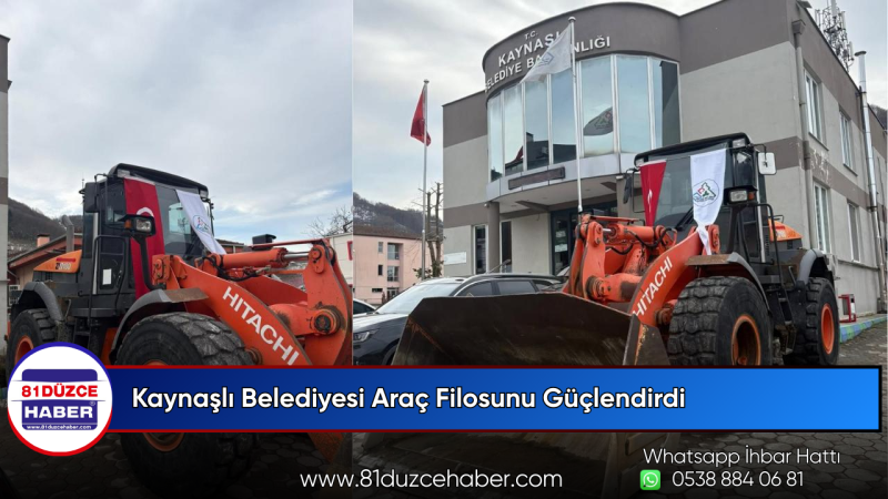 Kaynaşlı Belediyesi Araç Filosunu Güçlendirdi