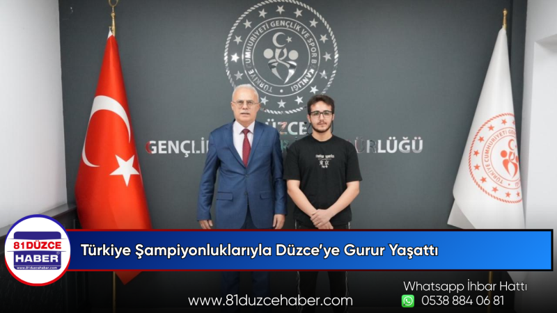 Türkiye Şampiyonluklarıyla Düzce’ye Gurur Yaşattı