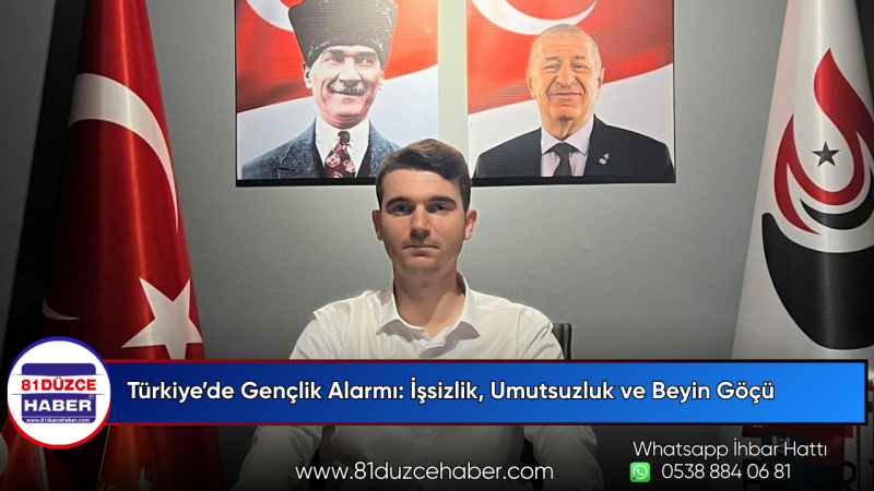 Türkiye’de Gençlik Alarmı: İşsizlik, Umutsuzluk ve Beyin Göçü