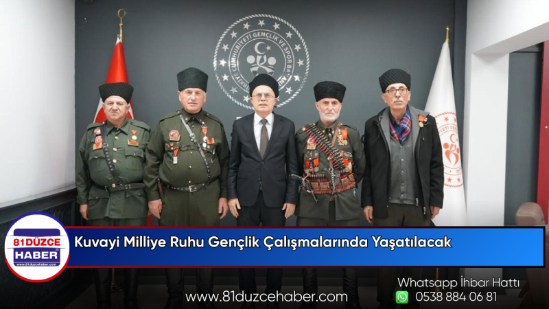 Kuvayi Milliye Ruhu Gençlik Çalışmalarında Yaşatılacak