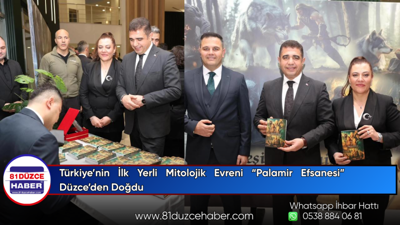 Türkiye’nin İlk Yerli Mitolojik Evreni “Palamir Efsanesi” Düzce’den Doğdu