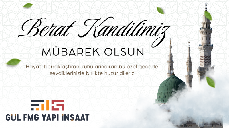 FMG YAPI BERAT KANDİLİ MESAJI