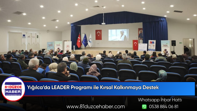 Yığılca’da LEADER Programı ile Kırsal Kalkınmaya Destek