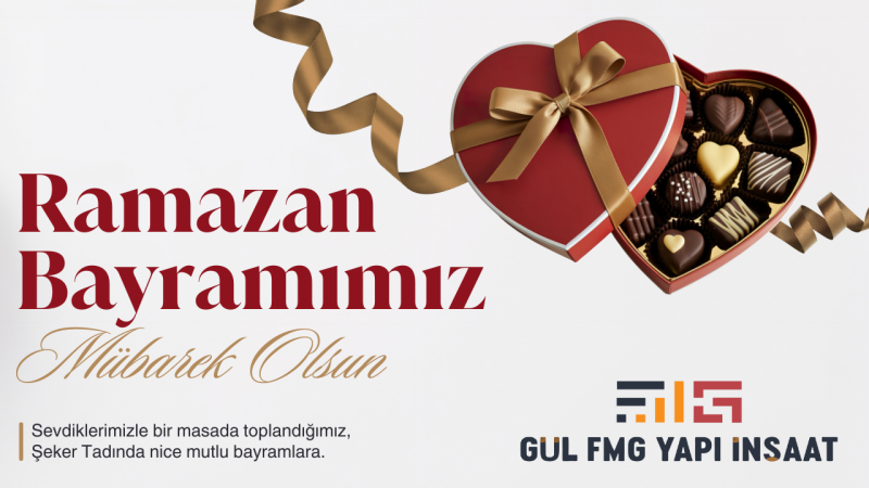 FMG YAPI RAMAZAN BAYRAMI REKLAM İLANI