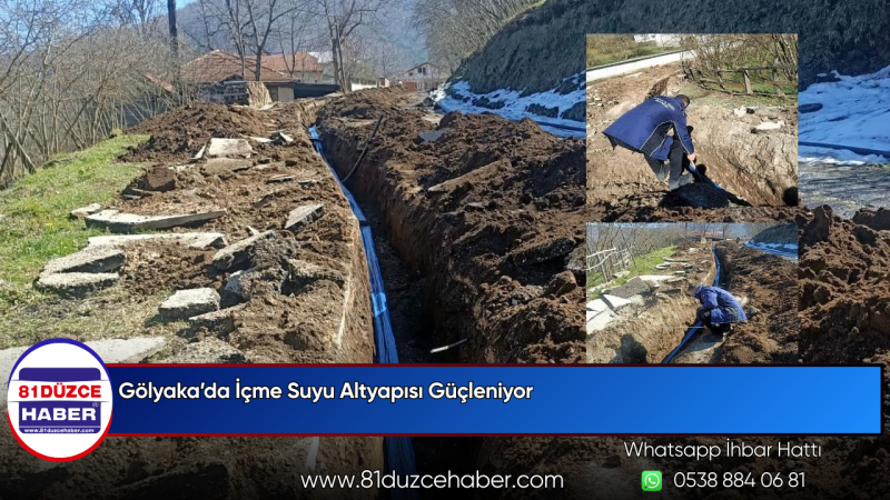 Gölyaka’da İçme Suyu Altyapısı Güçleniyor