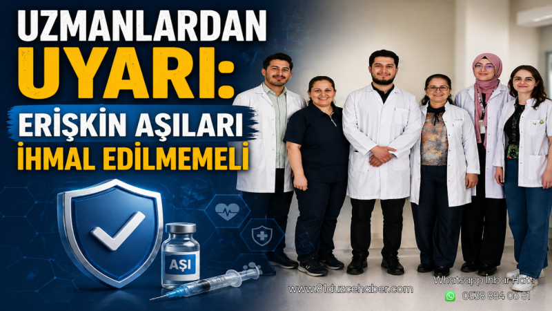 Uzmanlardan Uyarı: Erişkin Aşıları İhmal Edilmemeli