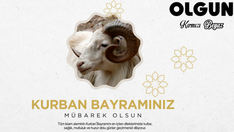 OLGUN PİLİÇ KURBAN BAYRAMI REKLAM MESAJI