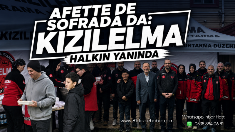 Afette de Sofrada da: Kızılelma Halkın Yanında