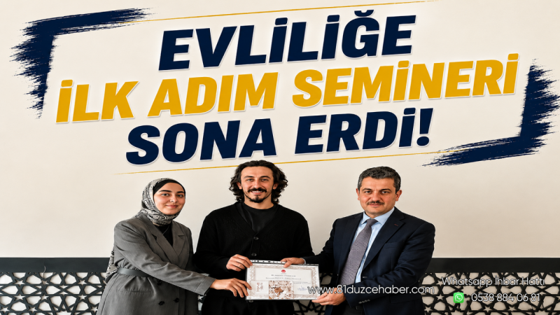 “Evliliğe İlk Adım Semineri” Sona Erdi