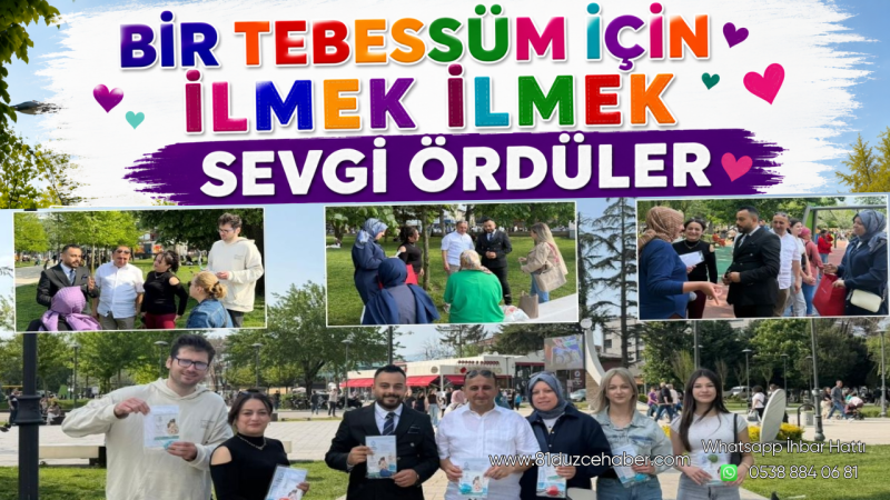 Bir Tebessüm İçin İlmek İlmek Sevgi Ördüler