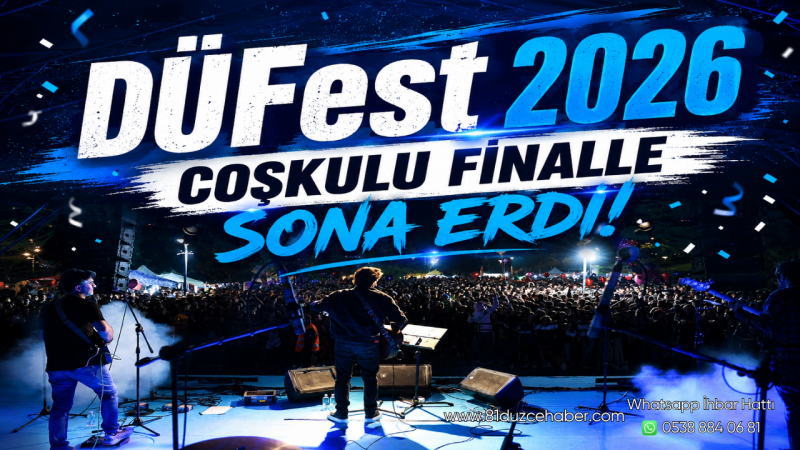 DÜFest 2026 Coşkulu Finalle Sona Erdi