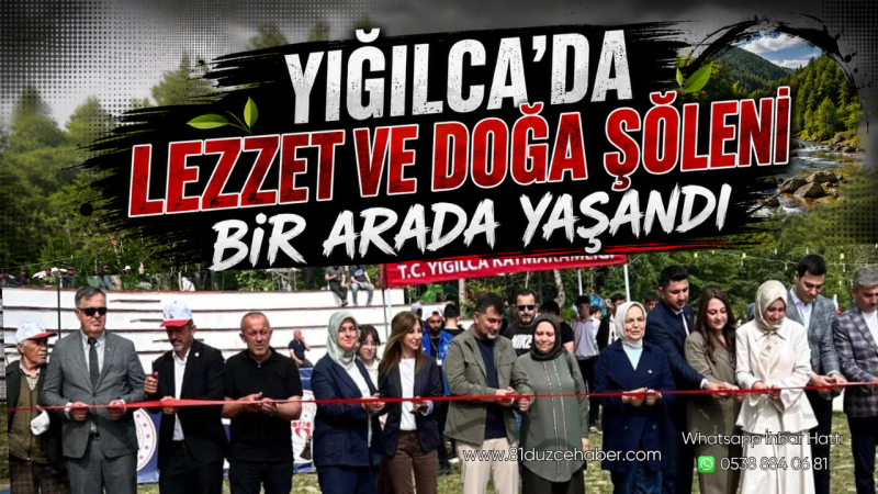 Yığılca’da Lezzet ve Doğa Şöleni Bir Arada Yaşandı