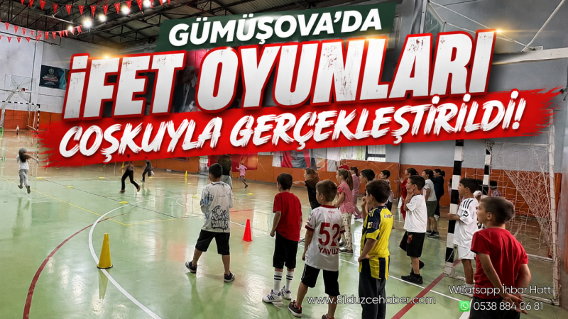 Gümüşova’da İFET Oyunları Coşkuyla Gerçekleştirildi