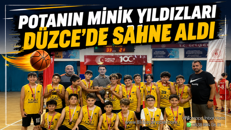 Potanın Minik Yıldızları Düzce’de Sahne Aldı
