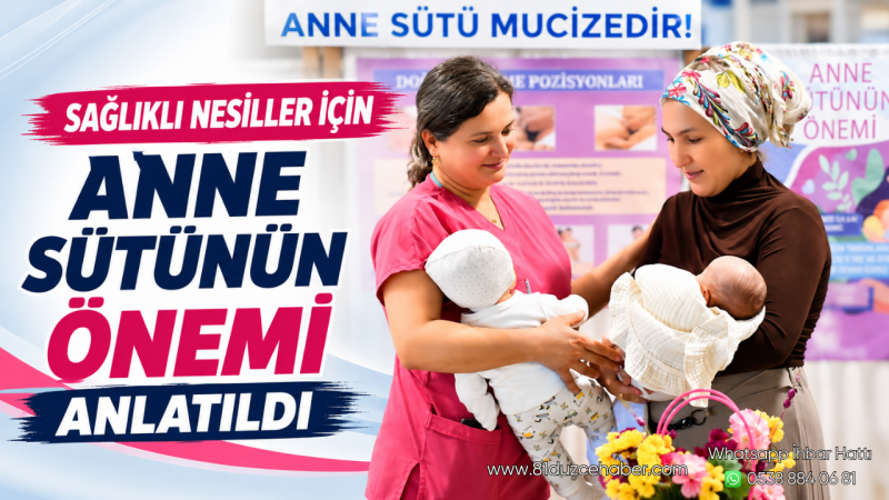 Sağlıklı Nesiller İçin Anne Sütünün Önemi Anlatıldı