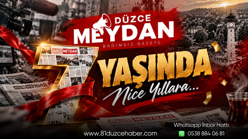 Düzce Meydan Gazetesi 7 Yaşında